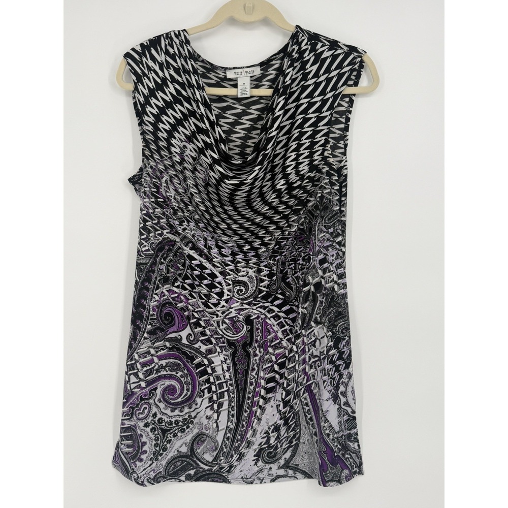 Whitehouse Black Market Women's Sleeveless Dress Tank Top Medium